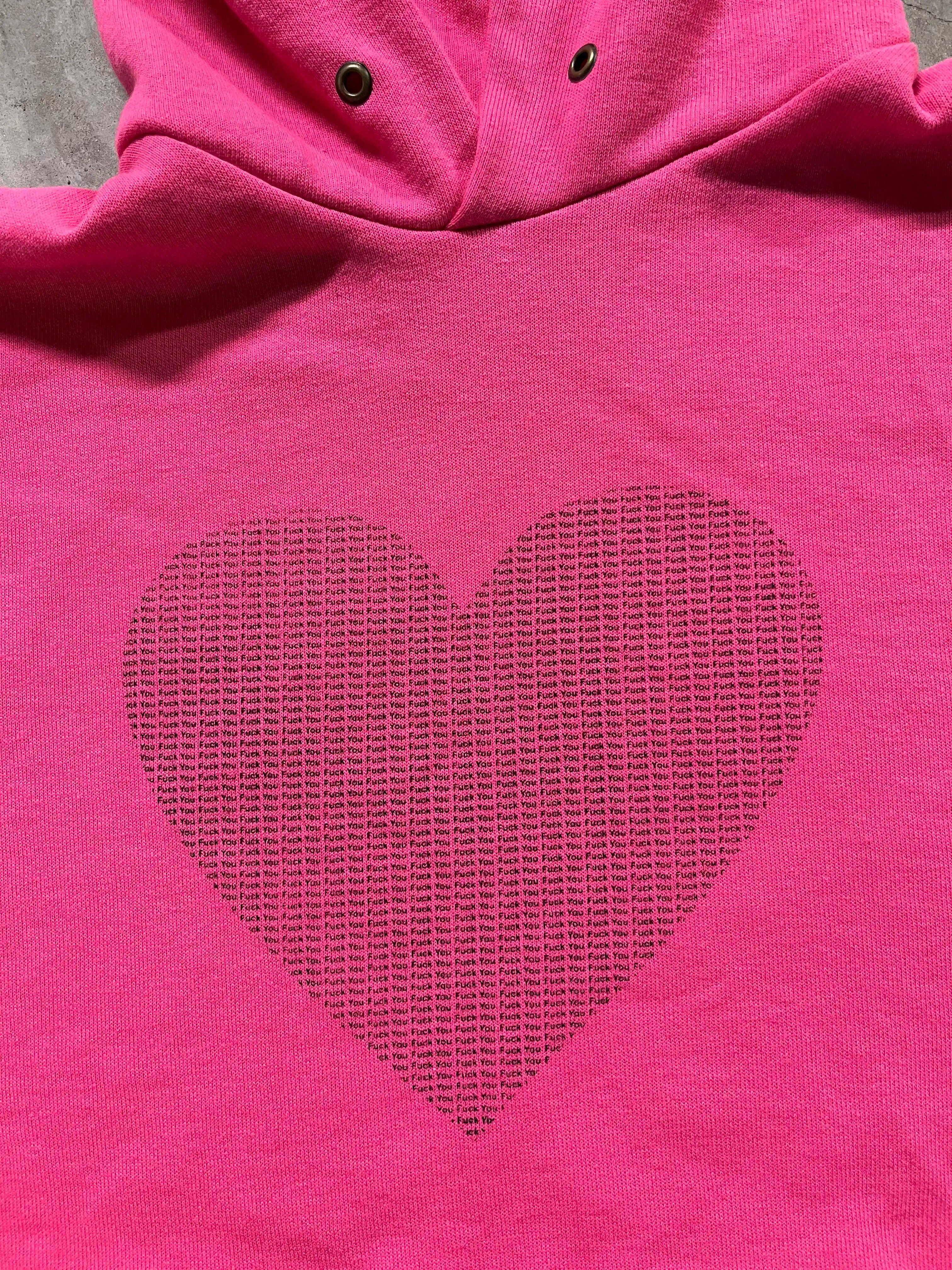 FUCHSIA VALENTINE'S DAY HOODIE