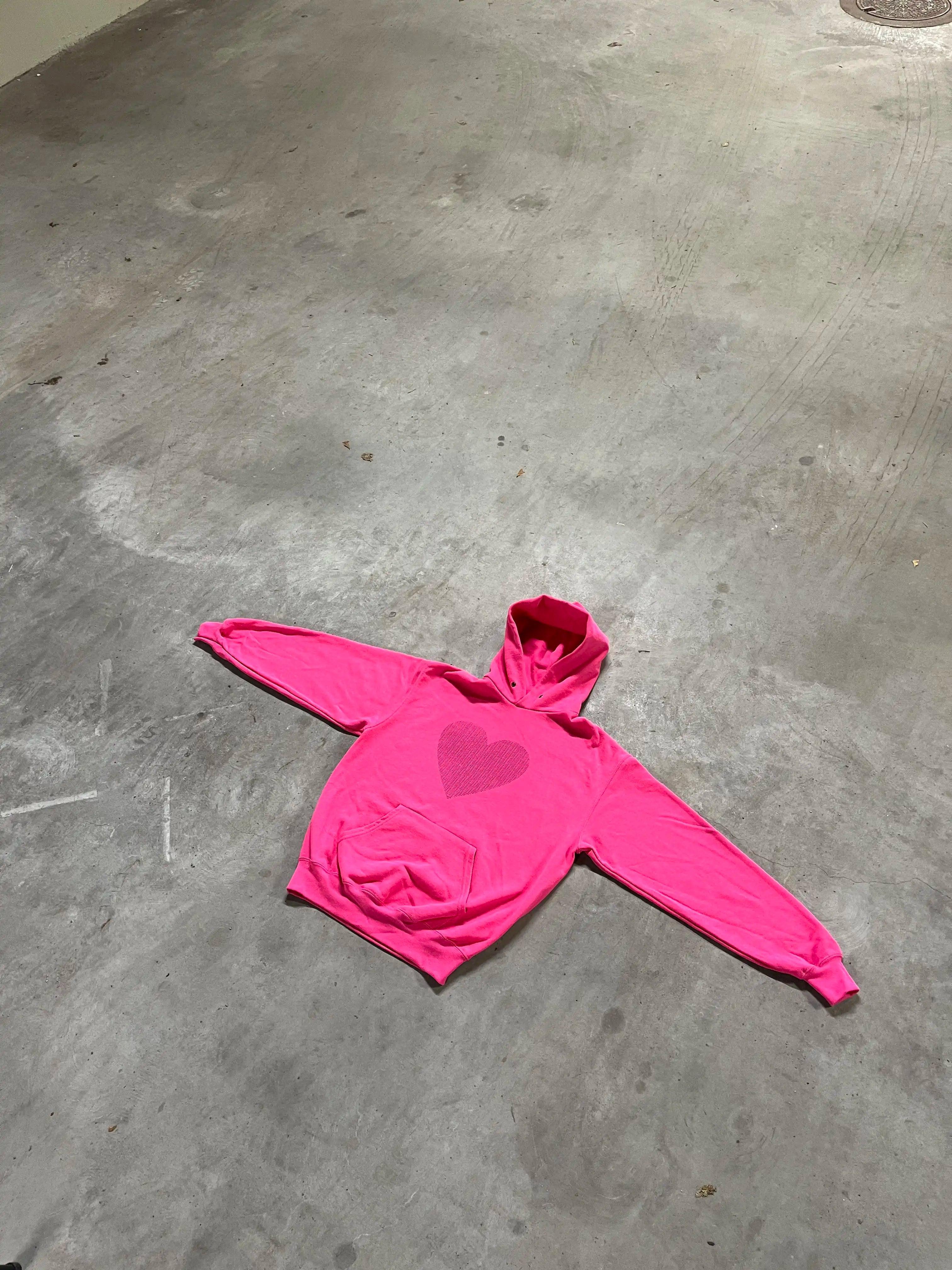 FUCHSIA VALENTINE'S DAY HOODIE