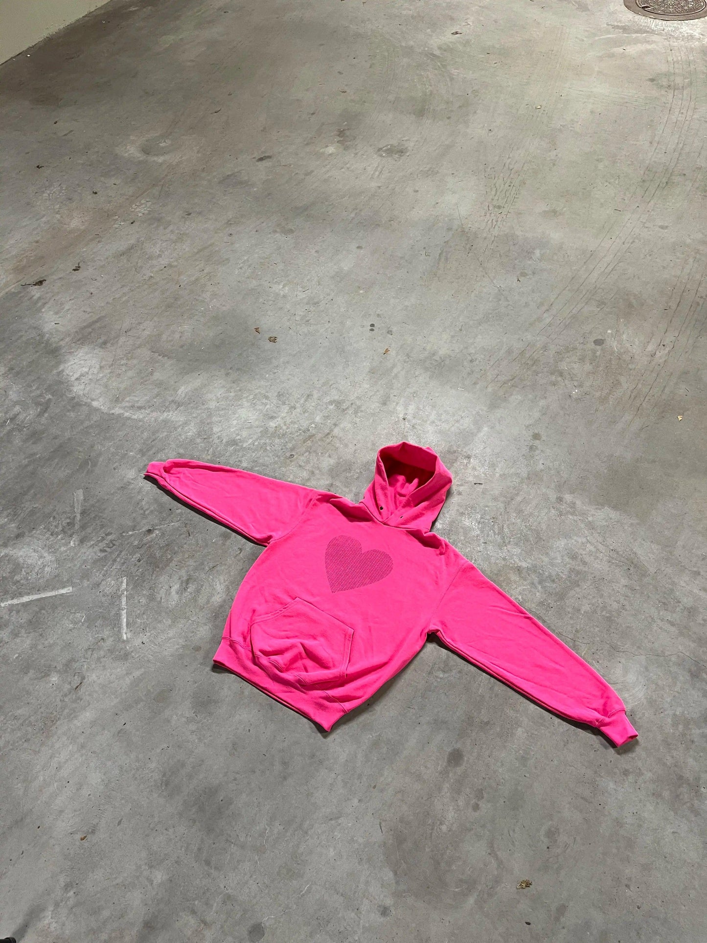 FUCHSIA VALENTINE'S DAY HOODIE