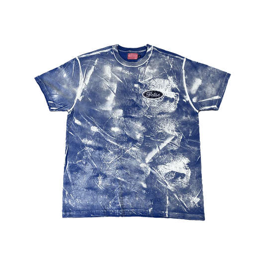 1/1 BLUE PAINTED PATCH T-SHIRT