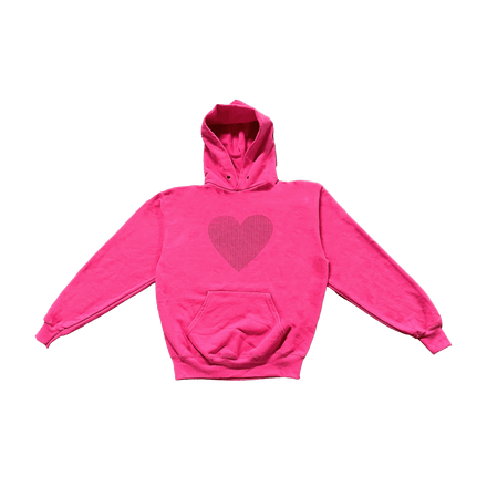 FUCHSIA VALENTINE'S DAY HOODIE